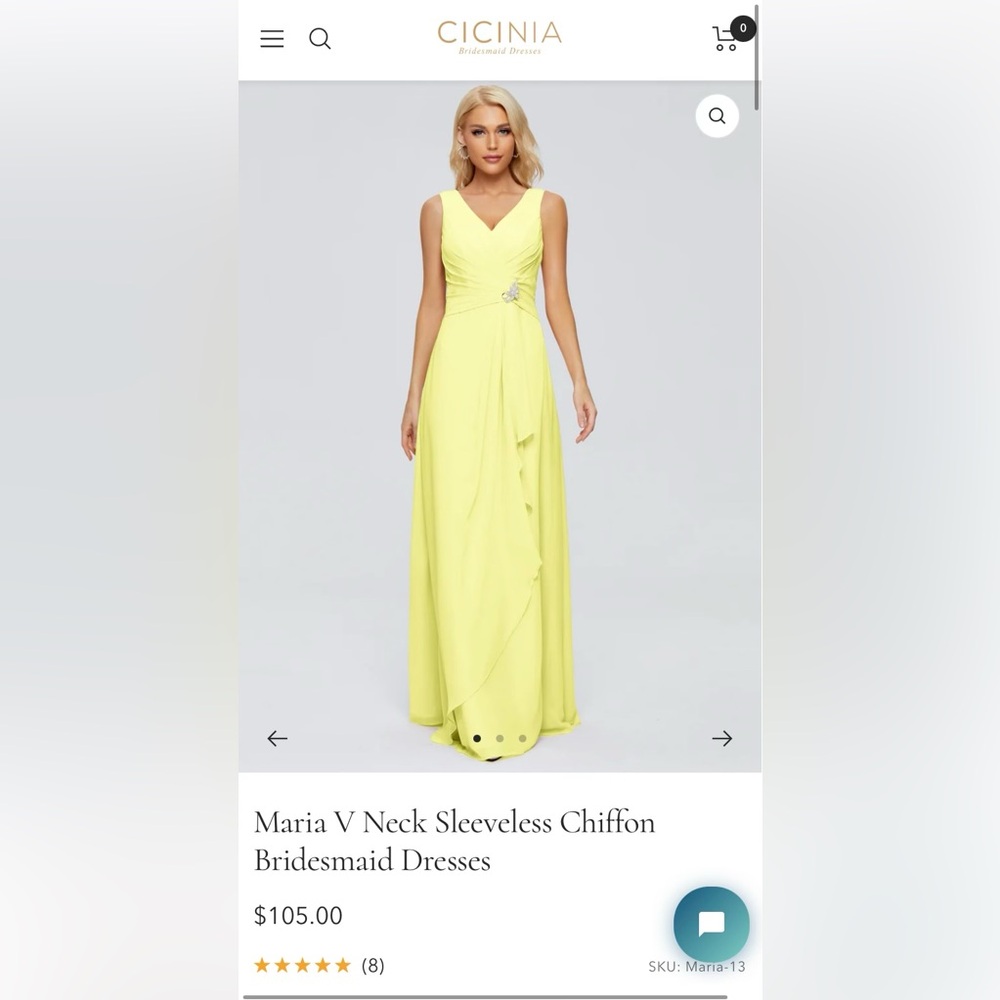 NWT Cicinia Formal Dress